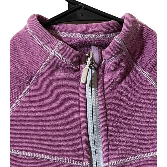 Rab Women's Small Long Sleeve Full Zip Polartec Fleece Light Purple - Picture 3 of 8